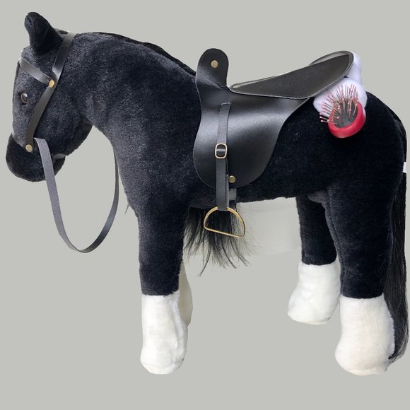 Premium pony toy with brush, hair clip and blanket - Picture 4 of 6